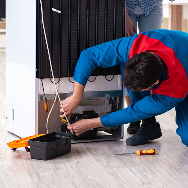 how much do you charge for refrigerator repair services in Rumsey